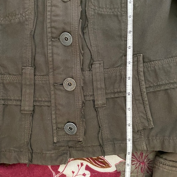 Brown Autumn Jean Jacket in Sz S - Picture 7 of 12